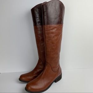 BCBGeneration Women’s Malino Leather Boots Size 9